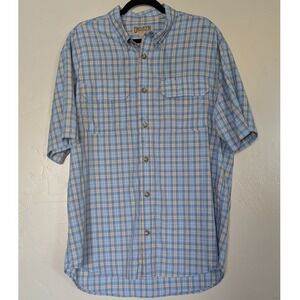 Duluth Button Down‎ Shirt Mens Large Plaid Casual